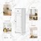 MDF Freestanding Bathroom Cabinet with Adjustable Shelf, Drawer and Shutter Door